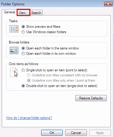 How To Reveal Hidden Folders In Windows Vista