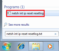 Netsh Int Ip Reset All