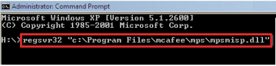 administrator: Command prompt